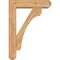 Ekena Millwork Legacy Craftsman Smooth Bracket w/ Offset Brace, Western Red Cedar, 5 1/2"W x 20"D x 28"H BKT0604X20X28LEC04SWR - alternate 4